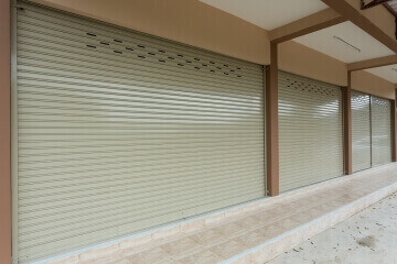 galvanized rolling shutter